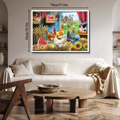 Hühnchen Inn Jigsaw Puzzle 1000 Stücke