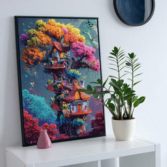 Märchenhaus -Puzzle 1000 Stücke