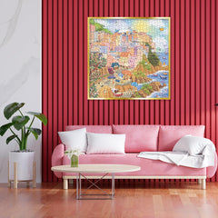 Cinque Terre Italienisches Puzzle 1000 Teile