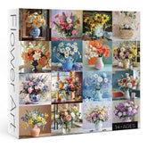Blumenkunst-Puzzle 1000 Teile