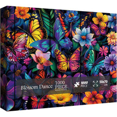 Blumen-Schmetterling-Puzzle 1000 Teile