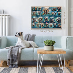 Puzzle 1000 Teile „Unterwasserhunde“