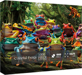 Bunter Frosch Puzzle 1000 Teile