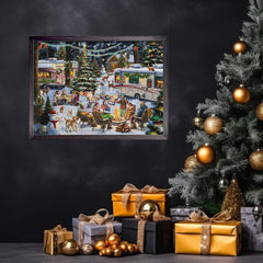 Weihnachts-Wohnmobil-Party-Puzzle, 1000 Teile