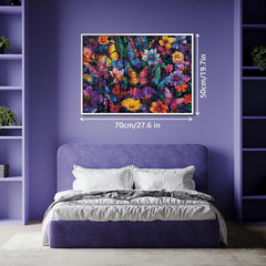 Blumen-Schmetterling-Puzzle 1000 Teile