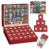 Weihnachtsschätze Adventskalender Puzzle 1000 Teile