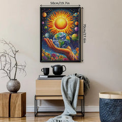 Cosmic Bloom Jigsaw Puzzle 1000 Pieces