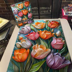 Blühende Tulpen Puzzle 1000 Teile