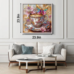 Elegant Coffee Cup Jigsaw Puzzle 1000 Pieces