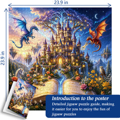 Dual Dragon Tale Puzzle 1000 Teile