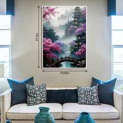 Blossom Bridge Jigsaw Puzzle 1000 Pieces