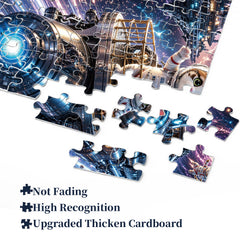 Kosmische Katze Puzzle 1000 Teile
