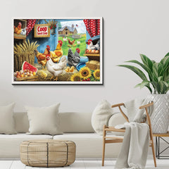 Hühnchen Inn Jigsaw Puzzle 1000 Stücke