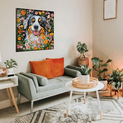 Wildflower Pup Jigsaw Puzzle 1000 Pieces