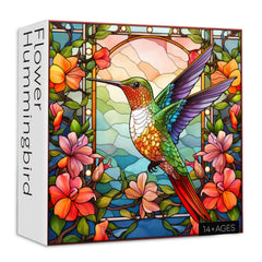Blumenkolibri-Puzzle 1000 Teile