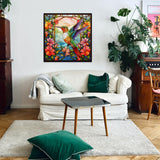 Blumenkolibri-Puzzle 1000 Teile