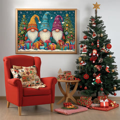 Jolly Snow Gnome Jigsaw Puzzle 1000 Pieces