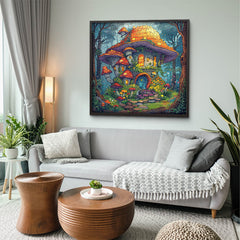 Wunderliches Pilzhaus-Puzzle, 1000 Teile