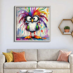 Farbexplosion Vogelpuzzle 1000 Stücke