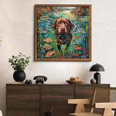 Pond Puppy Jigsaw Puzzle 1000 Pieces
