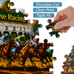 Blossom Horse Race Jigsaw Puzzle 1000 Pieces