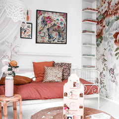 Diamant -Elefantenpuzzle 1000 Stücke