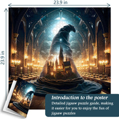 Castle in a Hat Jigsaw Puzzle 1000 Pieces