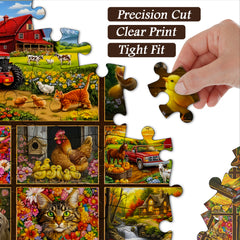 Farmyard Memories Puzzle 1000 Teile