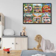 Tasty Truck Tour Puzzle 1000 Teile