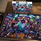 Disco-Hunde-Puzzle 1000 Teile