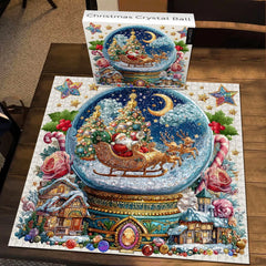 Weihnachtskristallkugel Puzzle 1000 Stücke