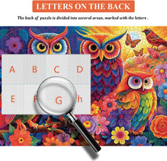 Skurriles Eulen-Puzzle, 1000 Teile