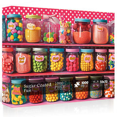 Zuckerüberzogenes Spaß-Puzzle 1000 Teile