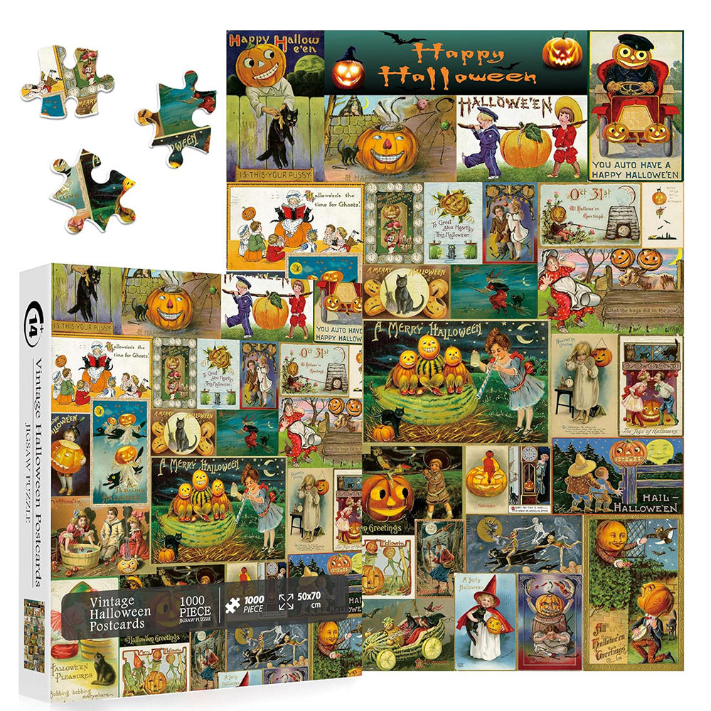 Halloween-Karten-Puzzle 1000 Teile