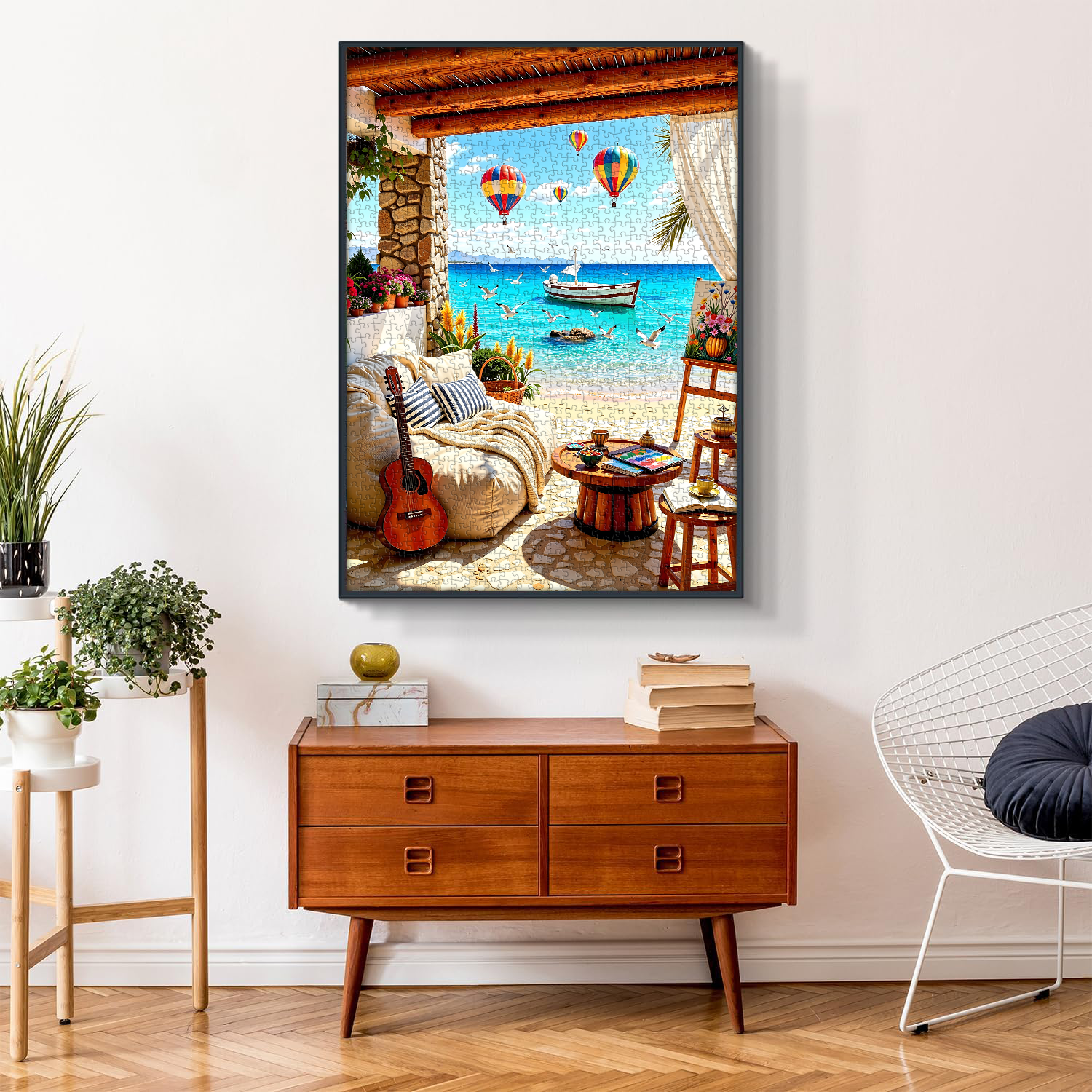 Beach Veranda Jigsaw Puzzle 1000 Pieces