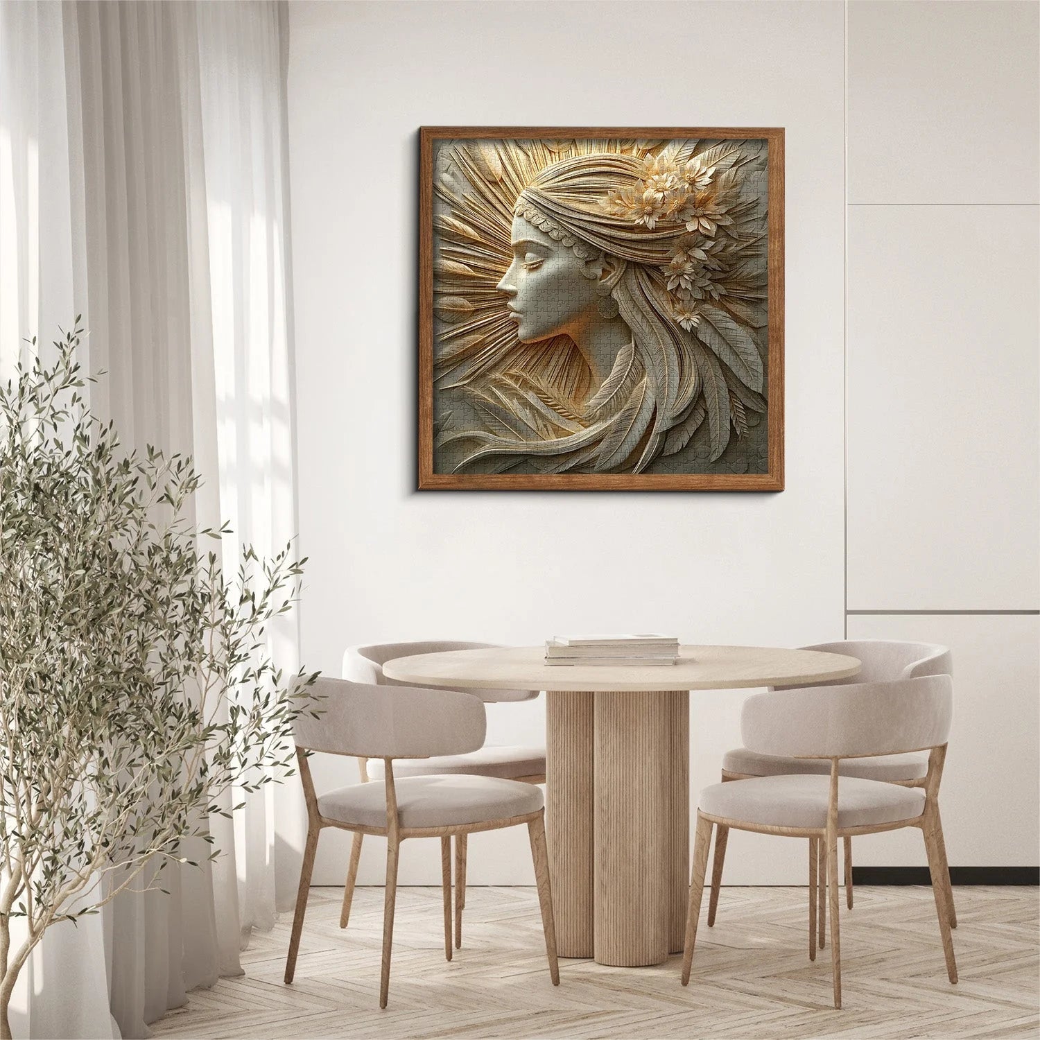 Goddess Sculpture Jigsaw Puzzle 1000 Pieces