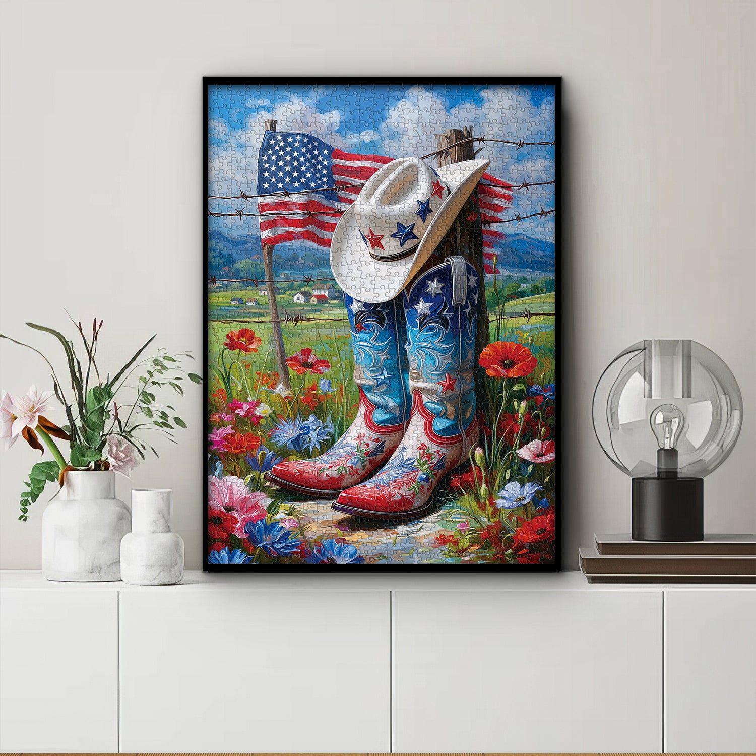 Free Field Jigsaw Puzzle 1000 Pieces