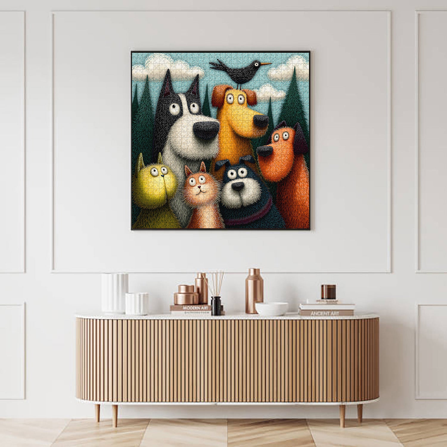Furry Friends jigsaw Puzzle 1000 Pieces