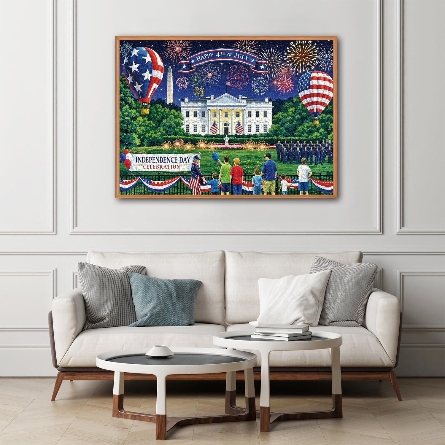 Liberty in Bloom Jigsaw Puzzle 1000 Pieces