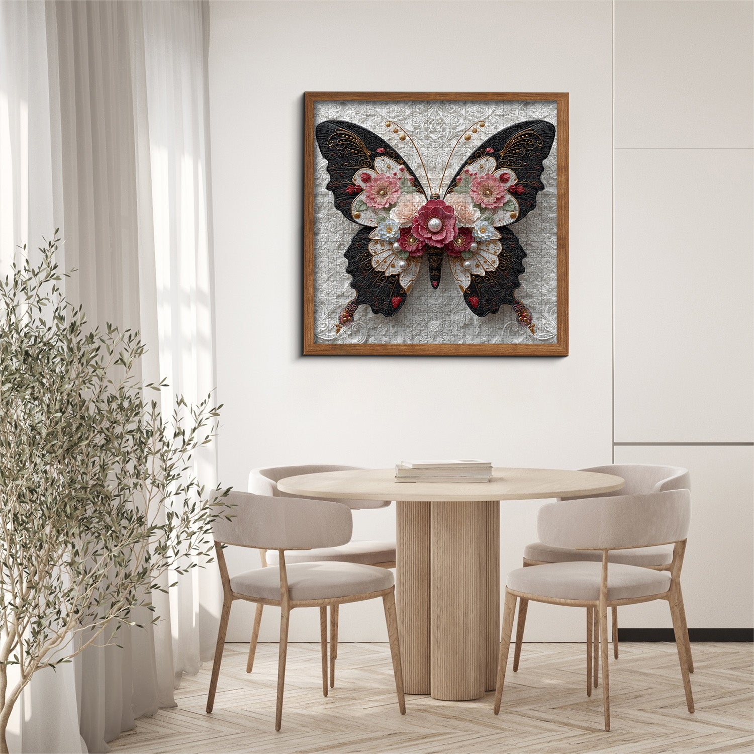 Floral Wings Jigsaw Puzzle 1000 Pieces