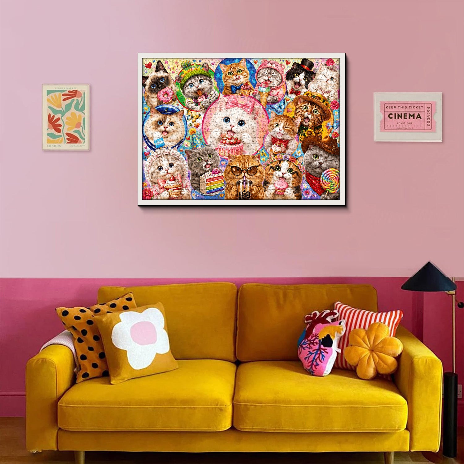 Sweets Kitten Collage Puzzle 1000 Teile