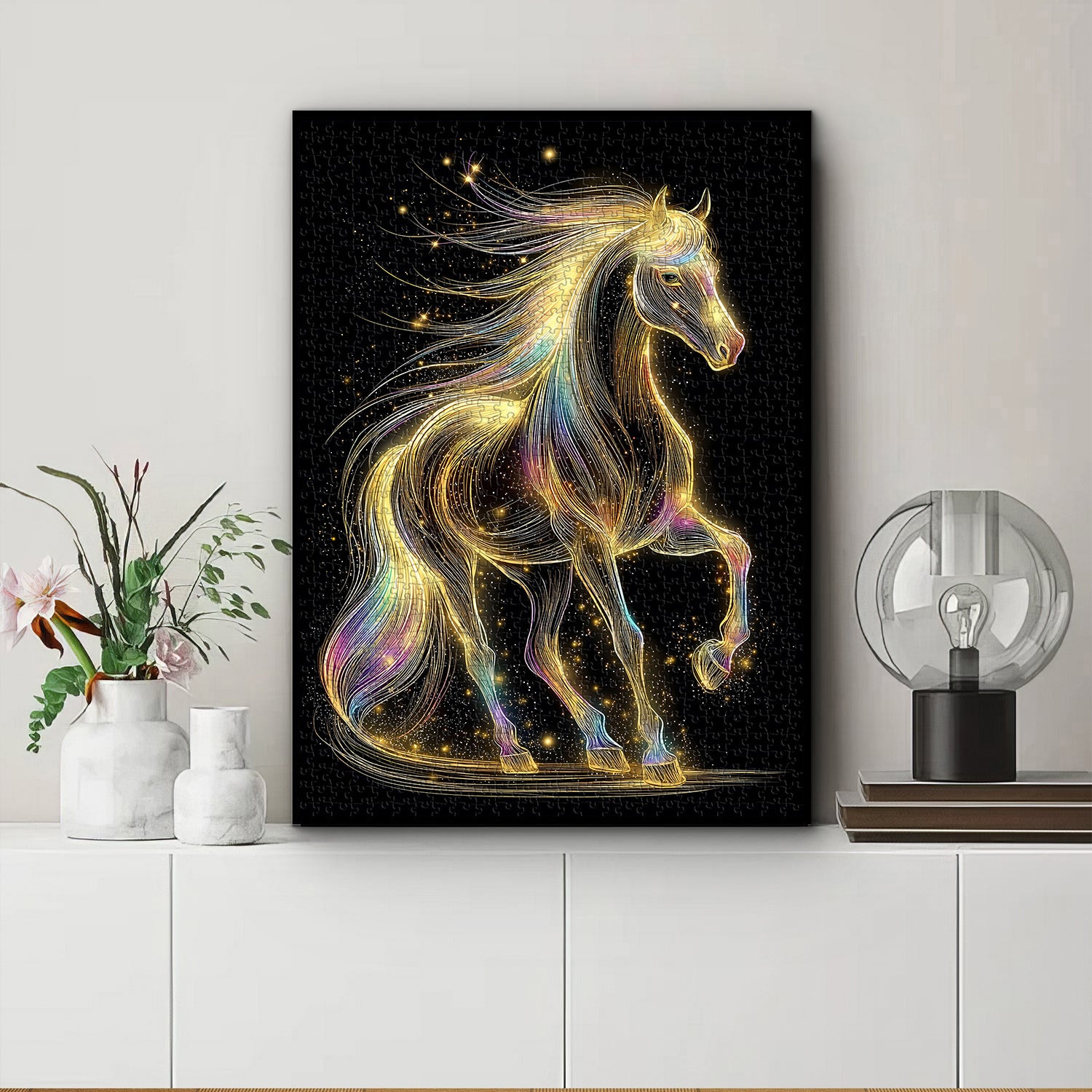 Starry Rainbow Steed Jigsaw Puzzle 1000 Pieces
