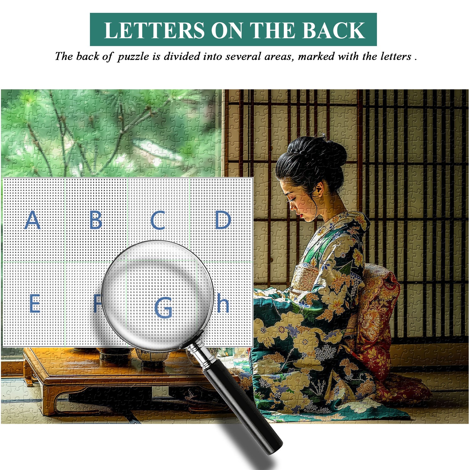 Stille Eleganz Puzzle 1000 Teile