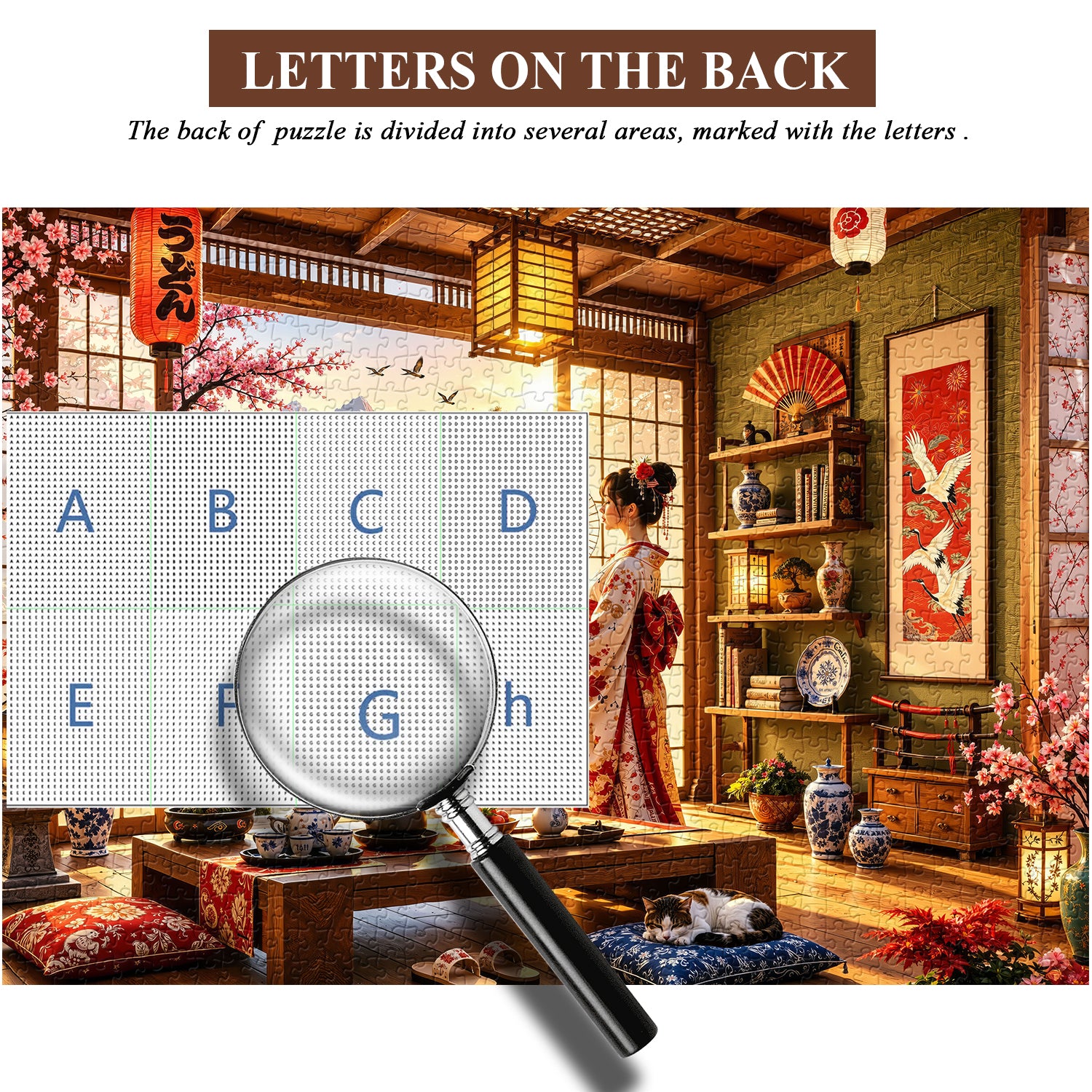 Japanisches Tee-Retreat-Puzzle 1000 Teile