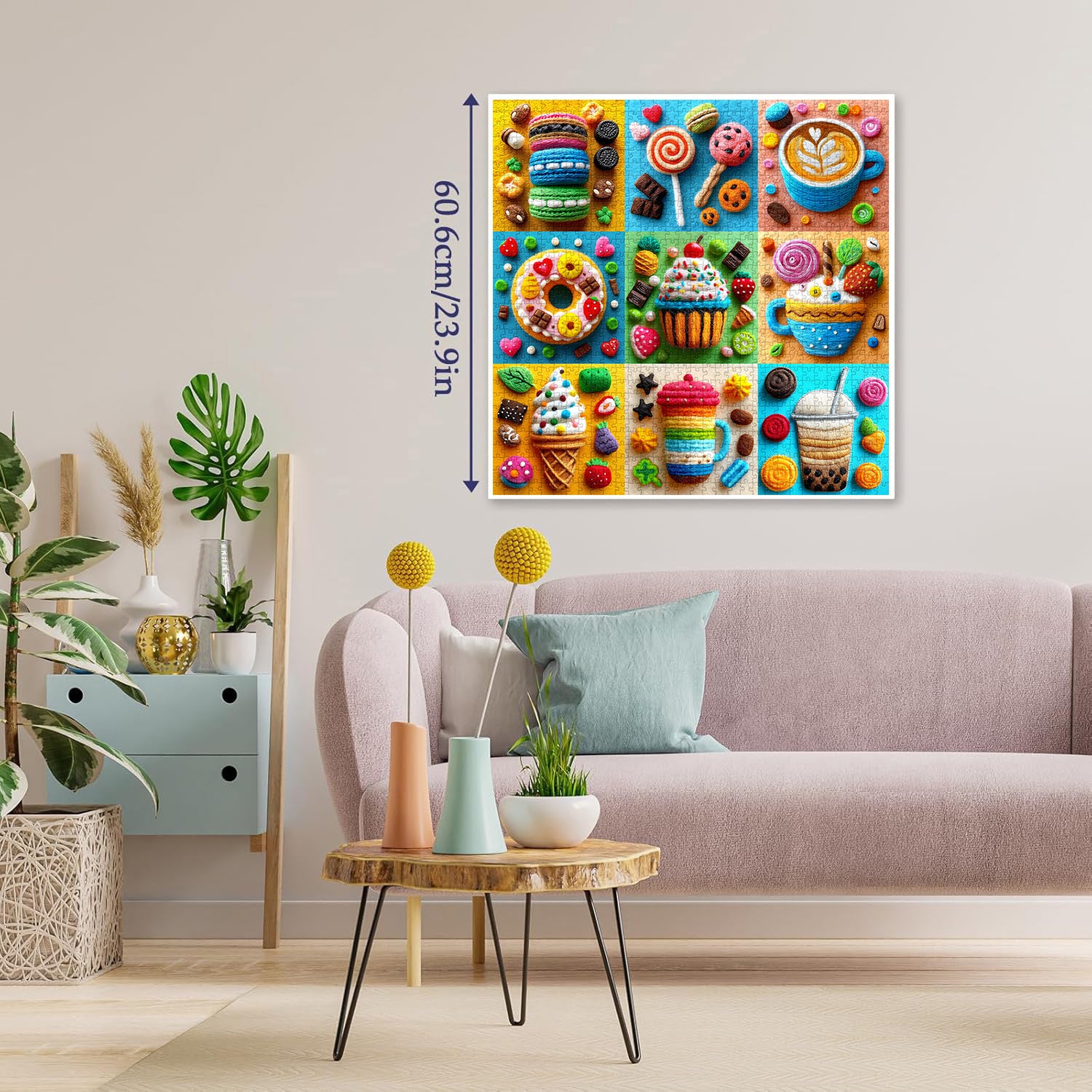 Woolly Sweets Jigsaw Puzzle 1000 Pieces