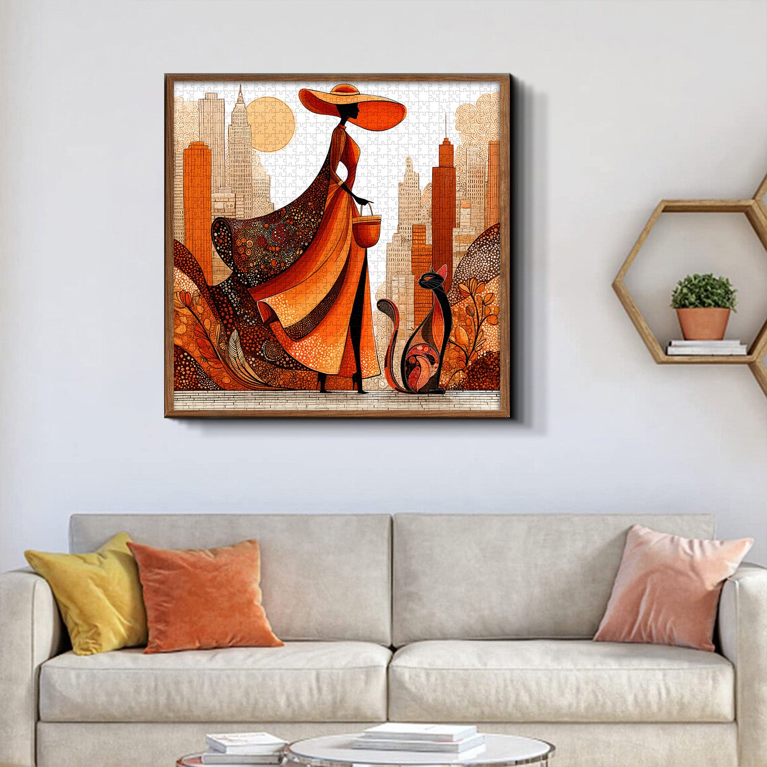 Orange Time Puzzle 1000 Teile