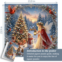 Winter Fairy Glow Jigsaw Puzzle 1000 Pieces