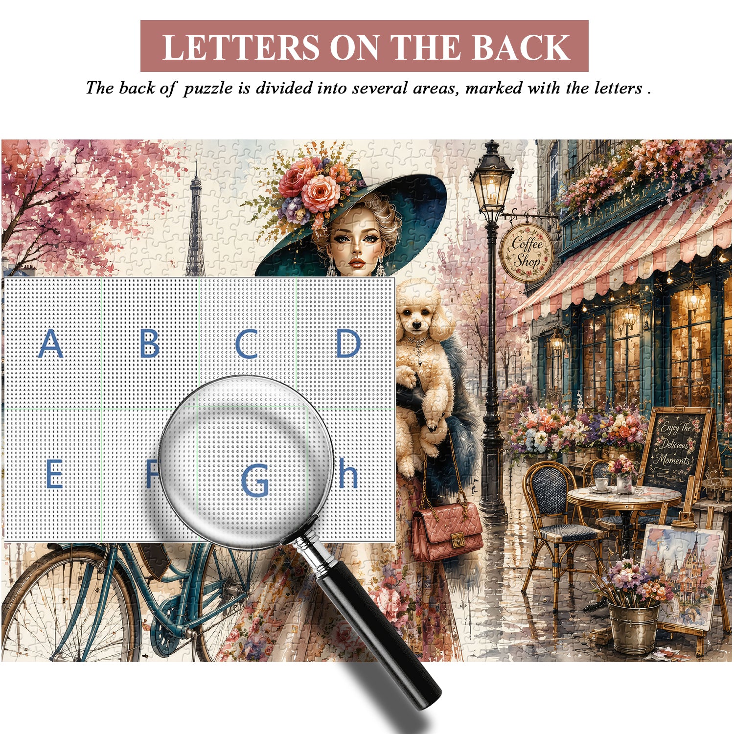 Paris Floral Breeze Puzzle 1000 Teile