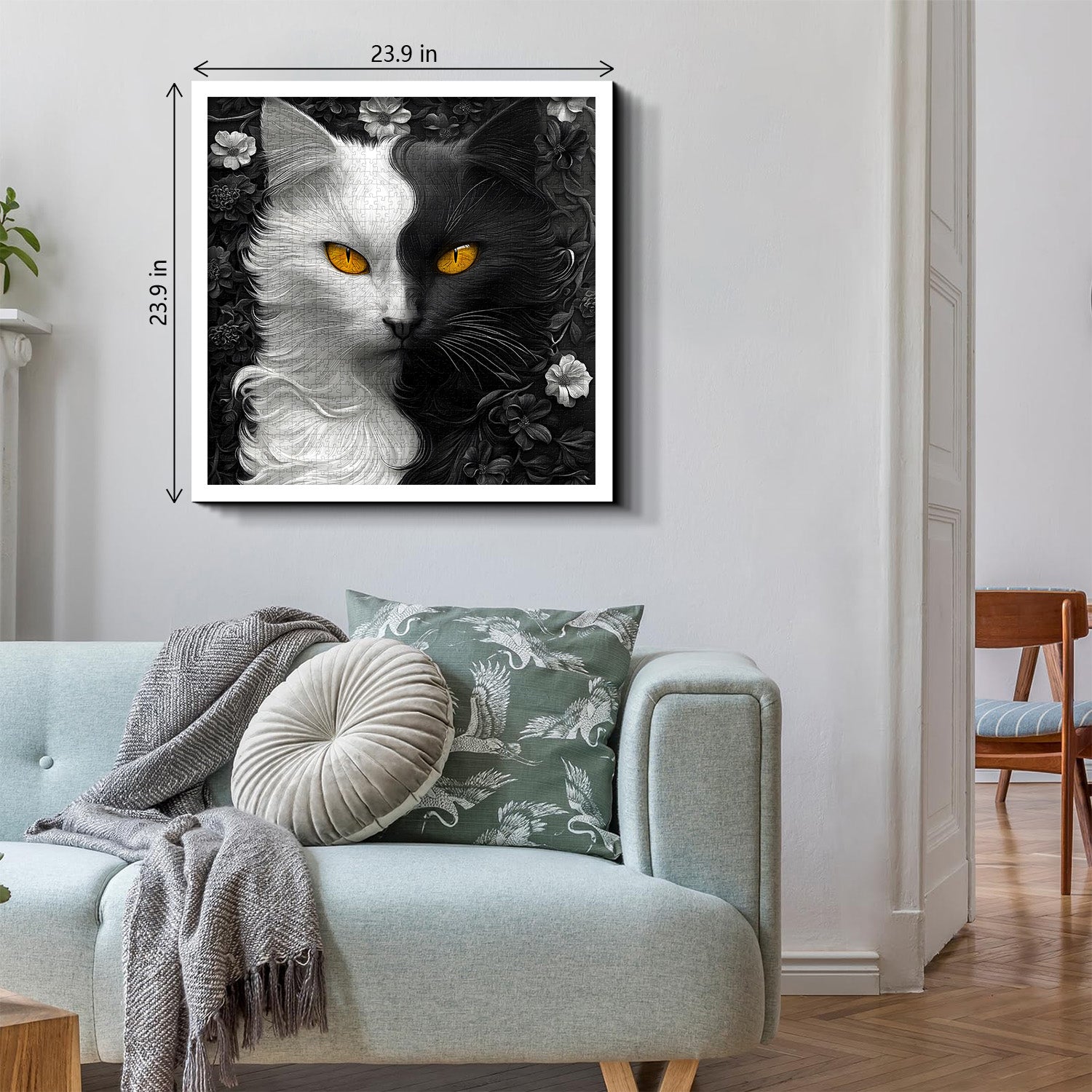 Yin Yang Katze Puzzle 1000 Teile