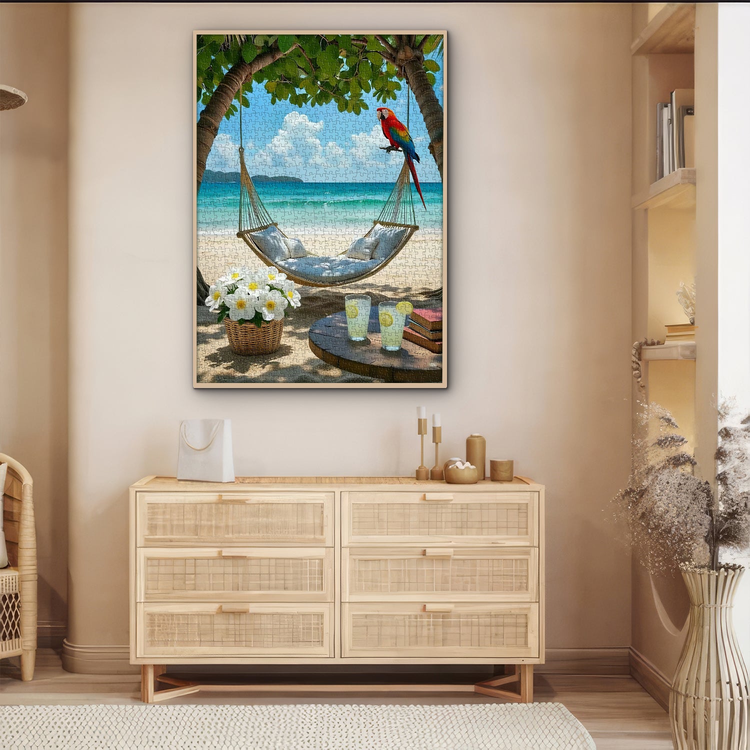 Relaxing Beach Day Jigsaw Puzzle 1000 Pieces